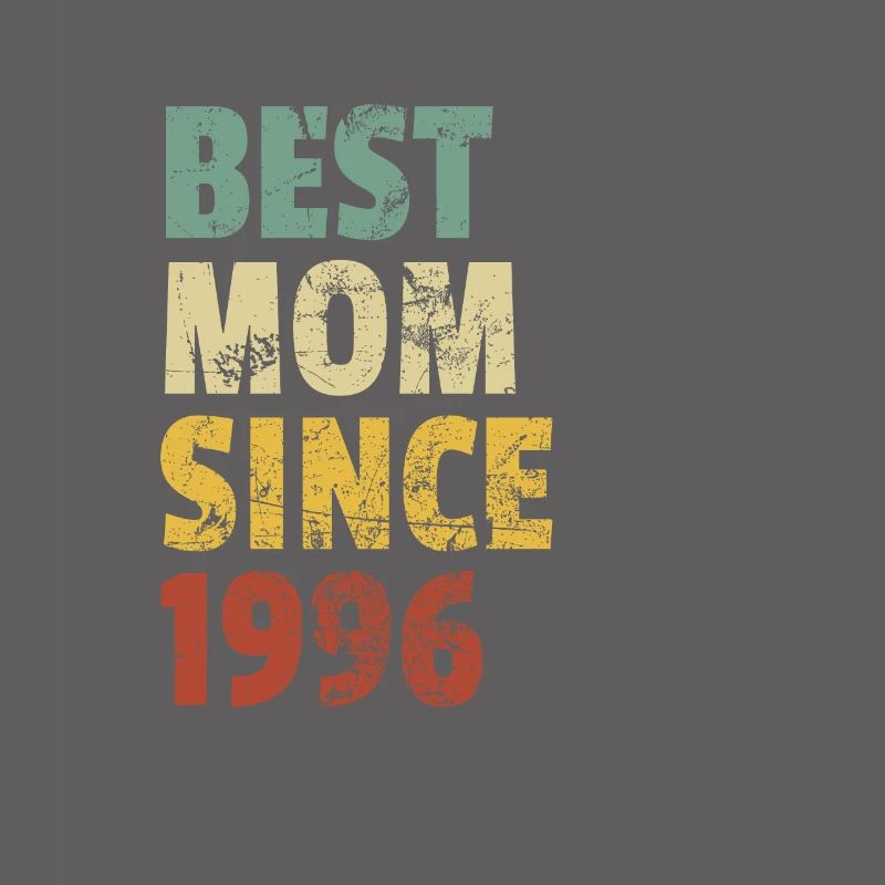 Beste Mutter seit 1996 Muttertags-Slogan-Zitat