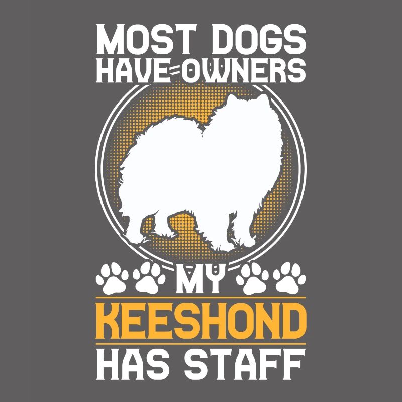 Wolfsspitz has staff German Wolfsspitz