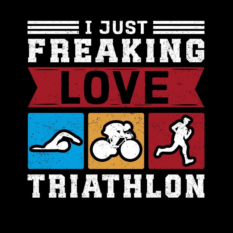 Triathlon Triathleten Athleten Triathlet Geschenk