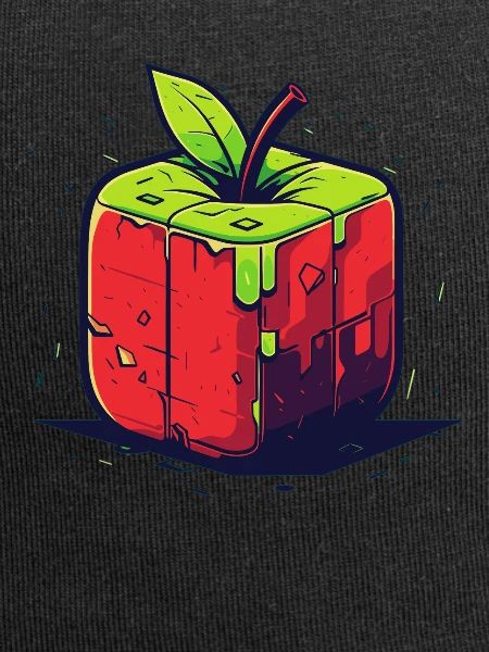 Würfel Apfel Cube Apple