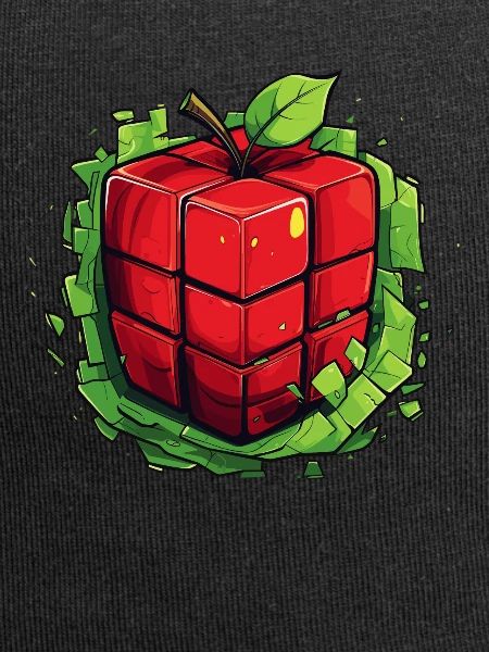 Würfel Apfel Cube Apple