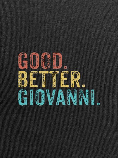 Good better Giovanni
