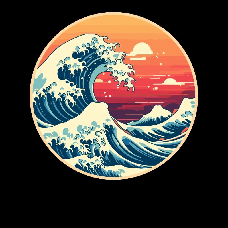 Große Welle The Great Wave Kanagawa