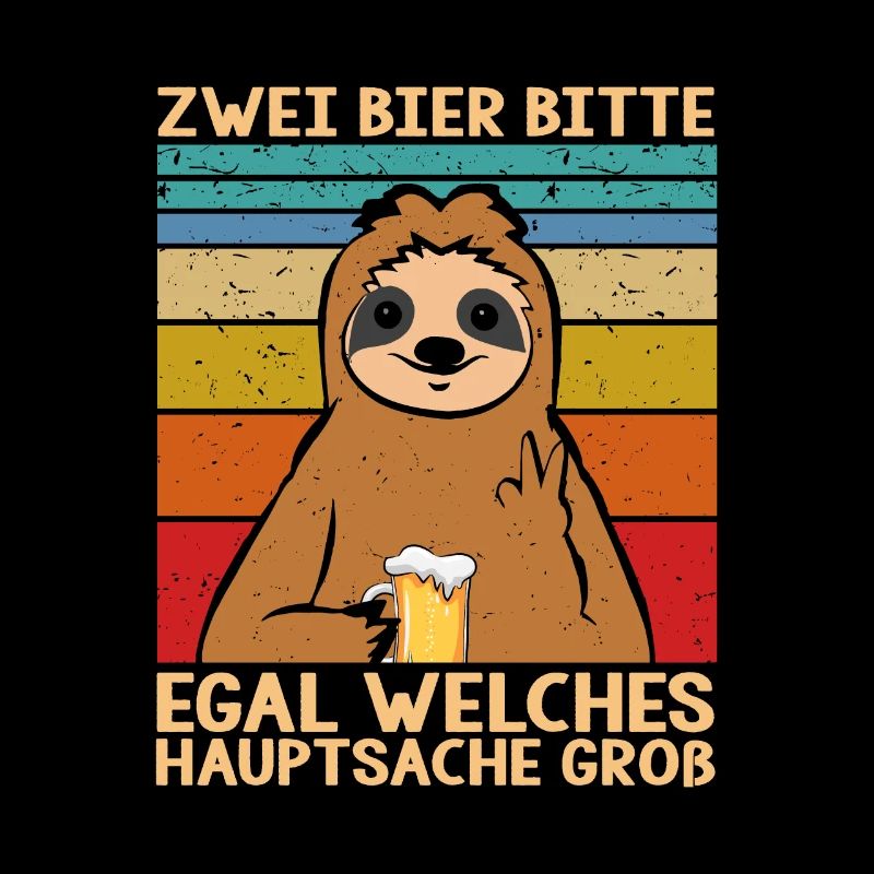 Zwei Bier bitte Hauptsache Groß