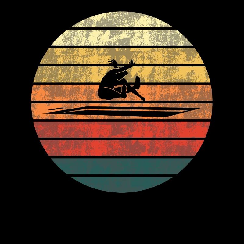 Weitsprung-Herausforderung Siegerin Geschenk