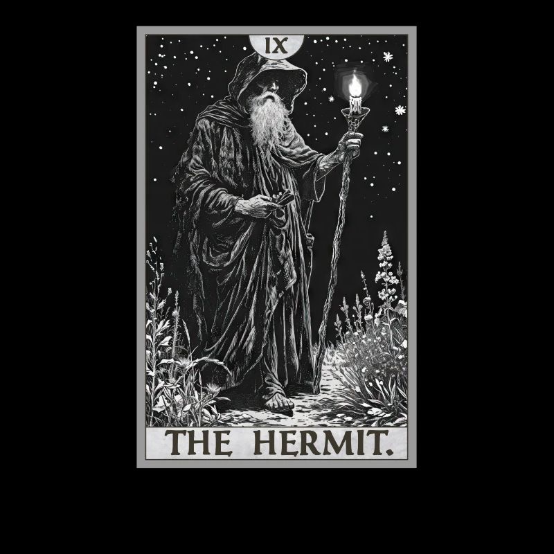 Tarotkarten Tarotkarte The Hermit Der Eremit