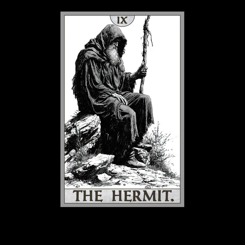 Tarotkarten Tarotkarte The Hermit Der Eremit