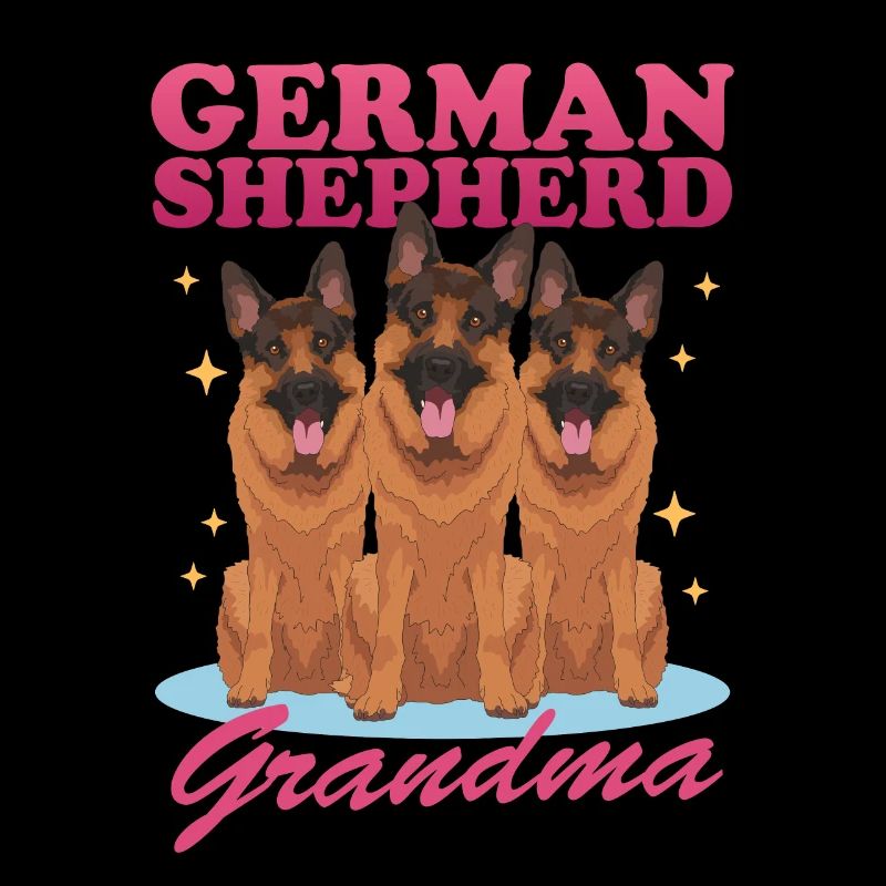 German Shepherds Granny German Shepherd Gift