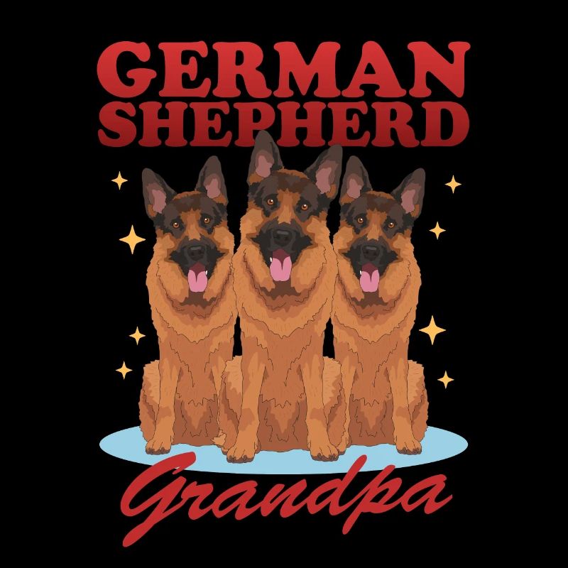 German Shepherds Grandpa German Shepherd Gift
