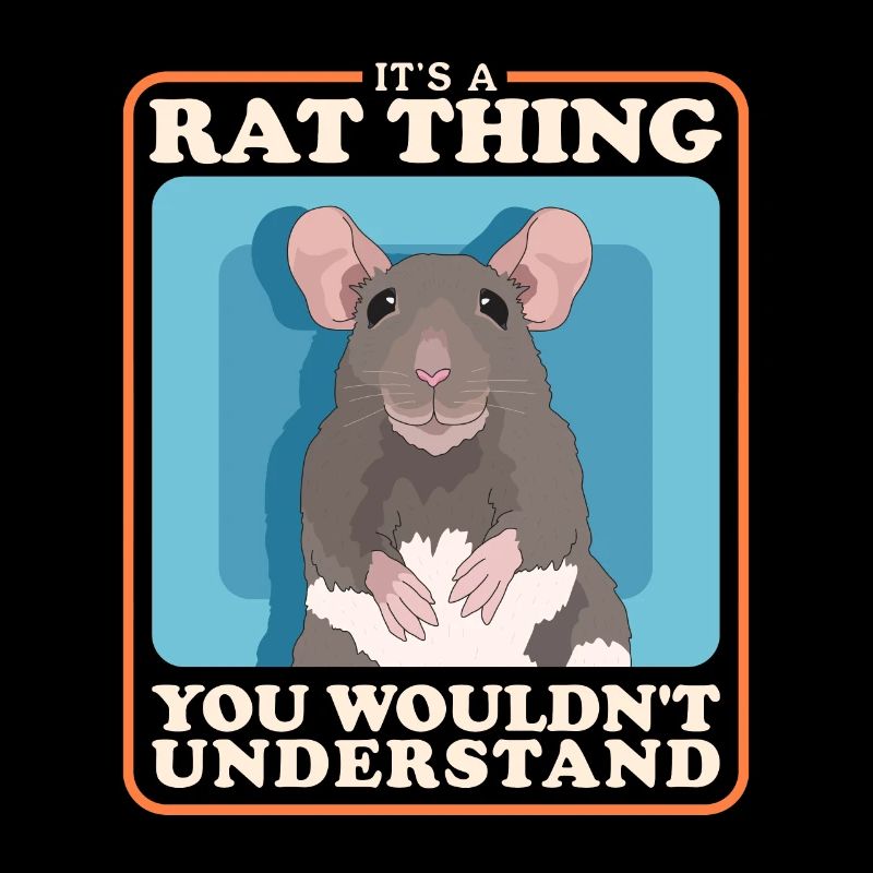 Rats Rat propriétaire mignon Rat cadeau