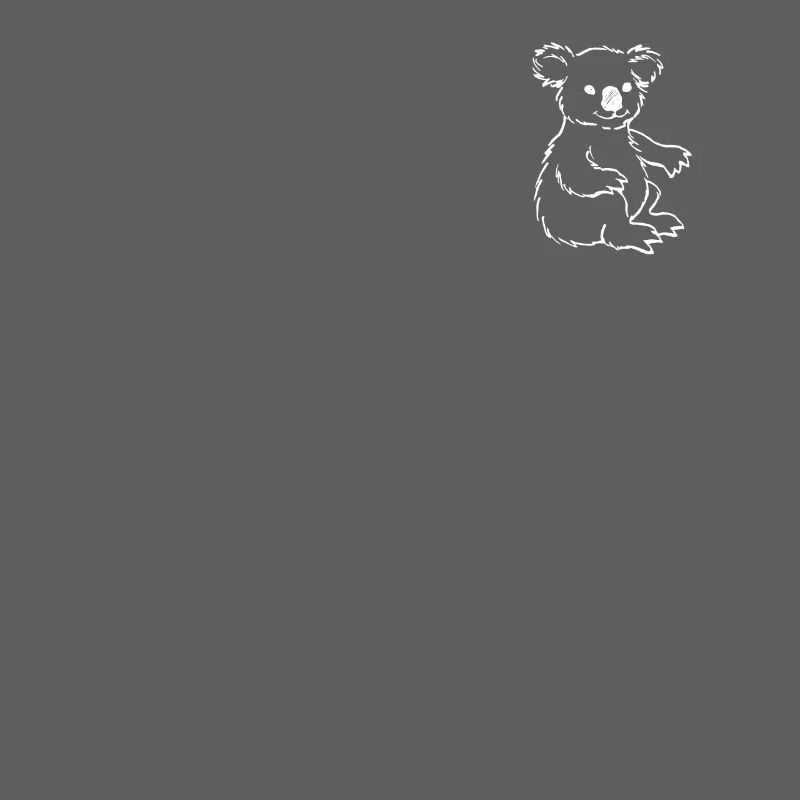 Koala Logo Emblem Koalabear Eucalyptus Lover Koala