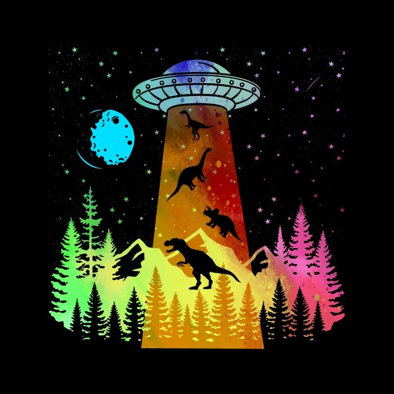 Alien Dinosaur UFO Abduction