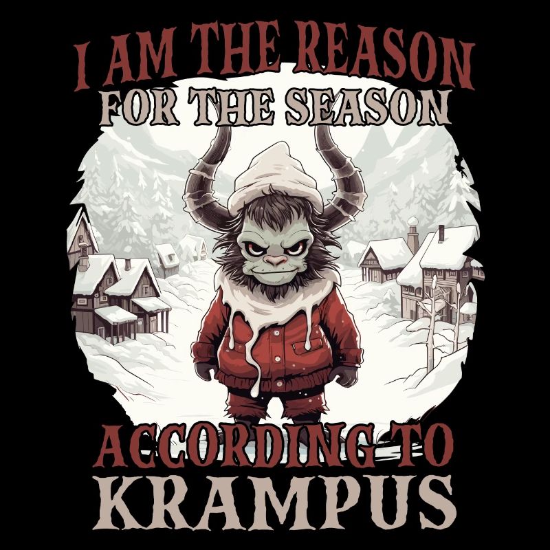 Krampus T Dämonischer Weihnachtsmann Kramperl