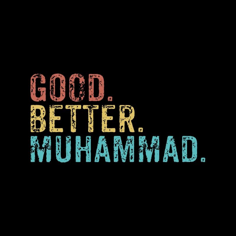 Cool guys are called Muhammad