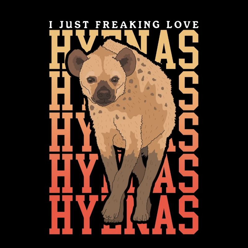 Hyäne Hyänen Tüpfelhyäne Geschenk