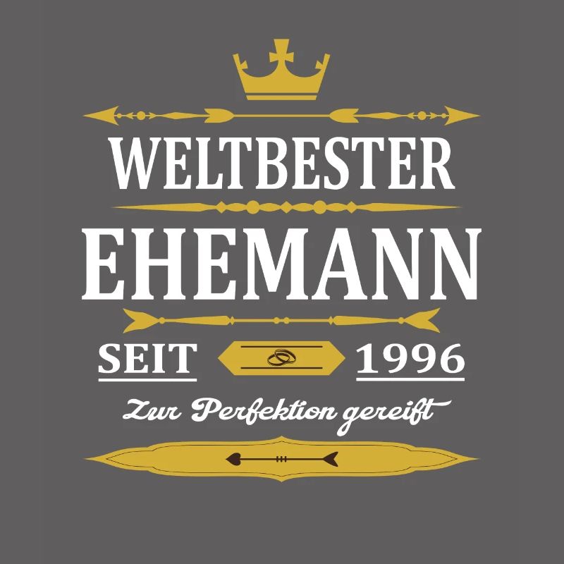 Weltbester Ehemann Seit 1996 Vintage Hochzeitstag