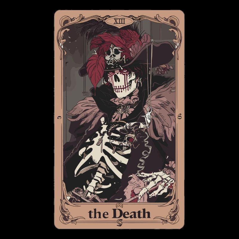 Tarot Card Witchcraft Occult Anime Goth