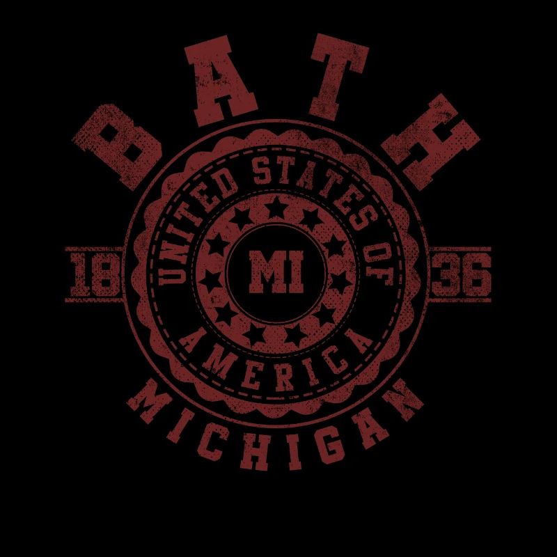 Bath MI | Michigan Reise & Souvinier Geschenk