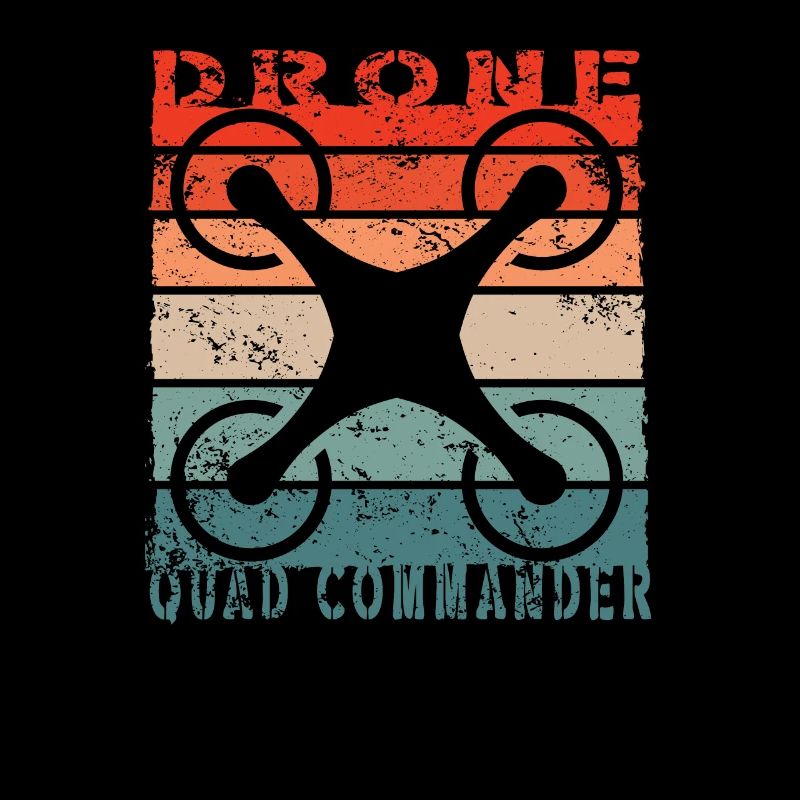 Drone quadcopter retro | Drones