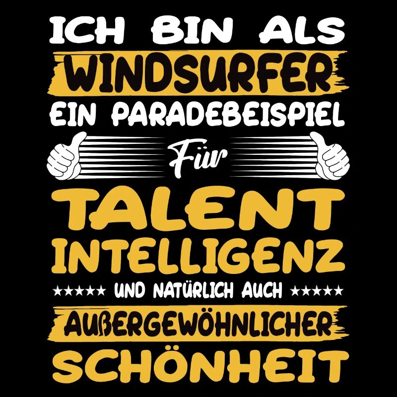 Windsurfer ein Paradebeispiel Windsurfen