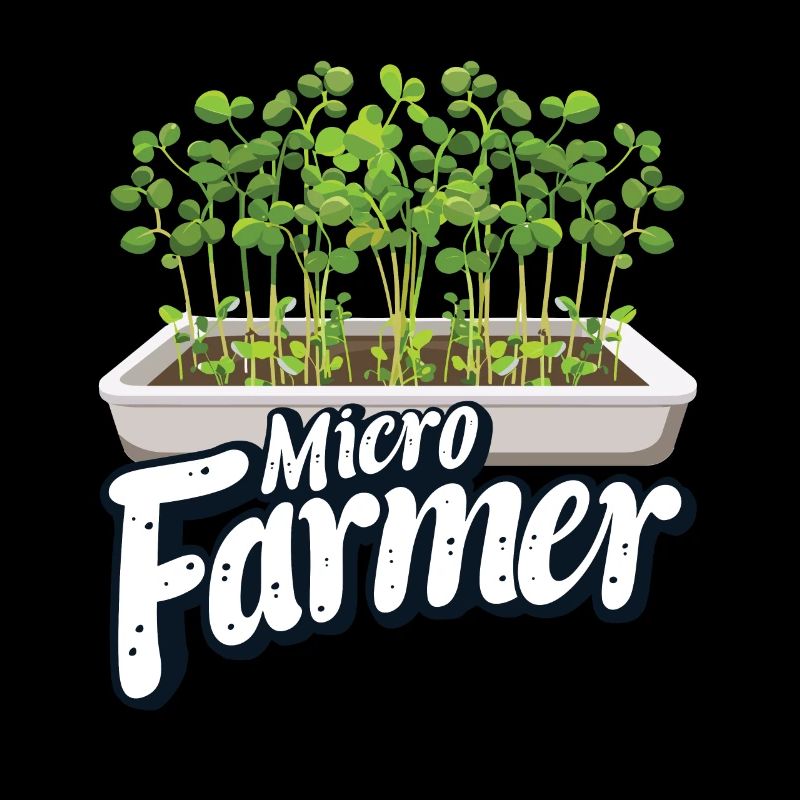 Jardinage de l’agriculture micro-verte