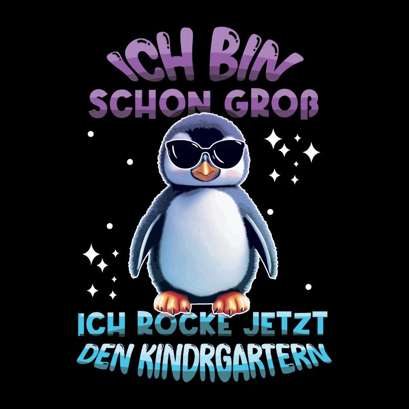 Ich Bin Schon Groß Rocke Kindergarten Pinguin