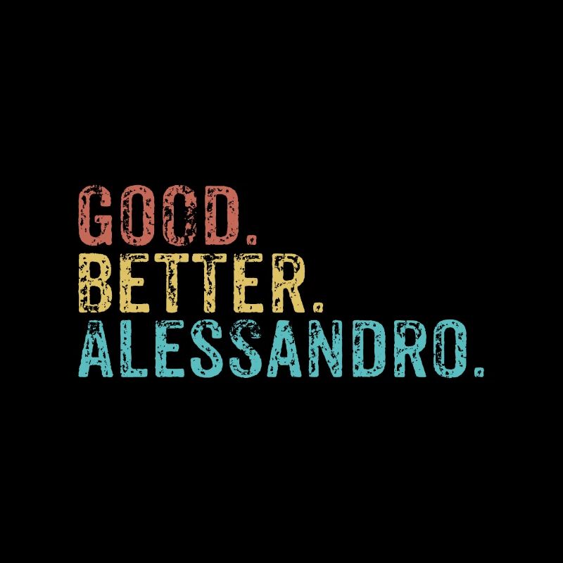Les mecs cool s’appellent alessandro