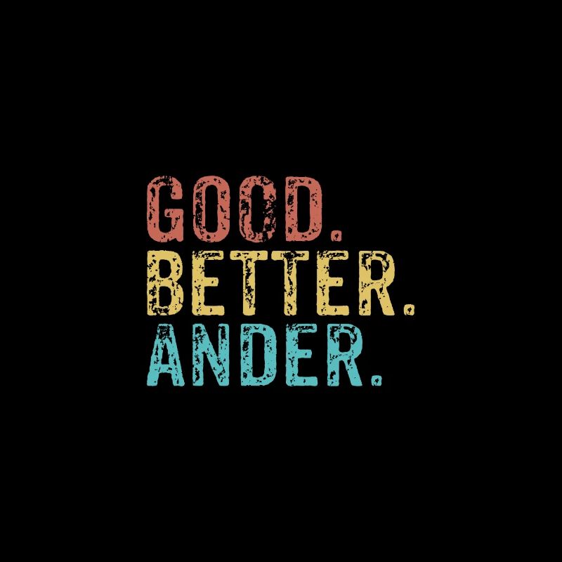 Cool guys are called ander