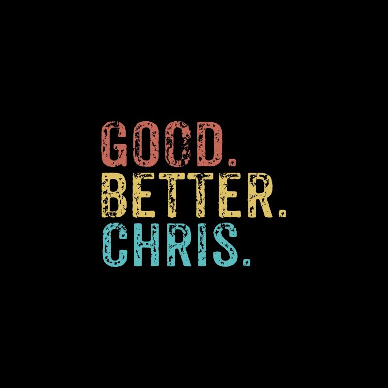 Cool guys are called chris