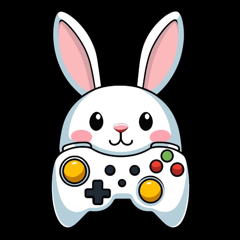 Easter Bunny Gamer Iconic Easter Gaming