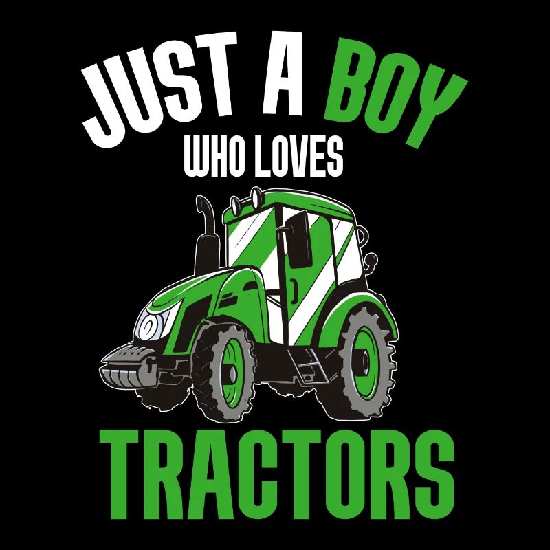 Traktorjunge Junger Bauer Traktorliebhaber