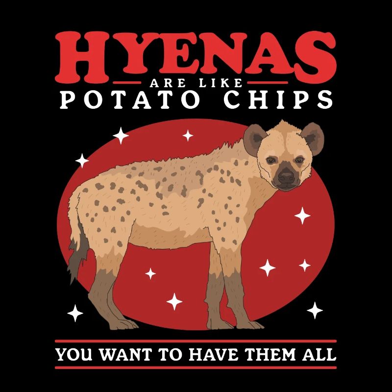 Hyäne Hyänen Tüpfelhyäne Geschenk