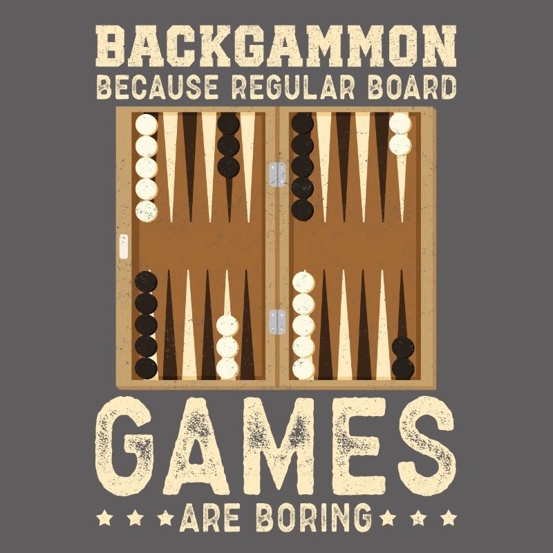 Cadeau de jeu de société Backgammon joueur de backgammon