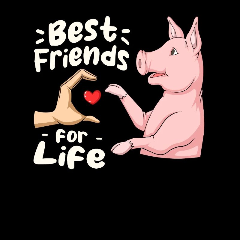 Cochon Amant Cochon Ami Cochons