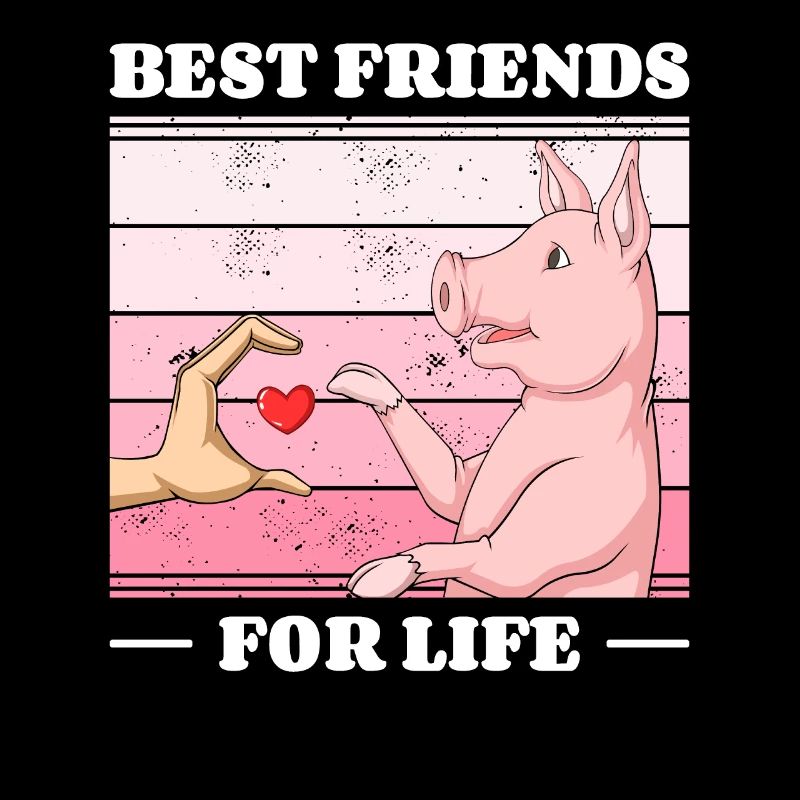Cochon Amant Cochon Ami Cochons