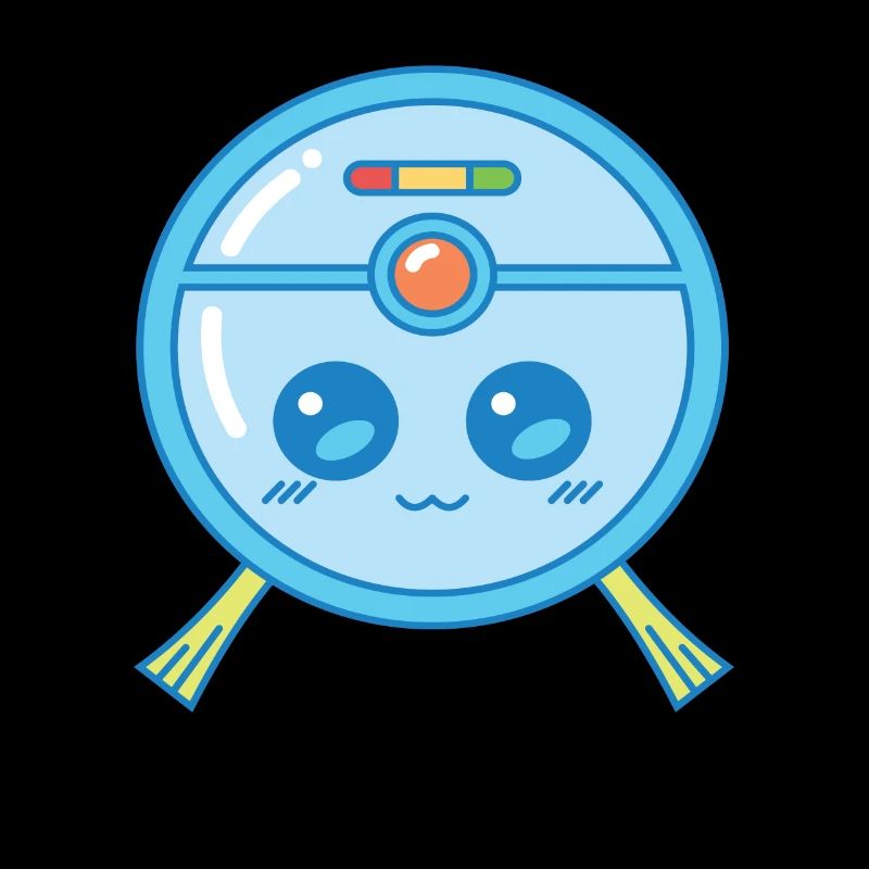 Cute Robot Vacuum Cleaner Kawaii