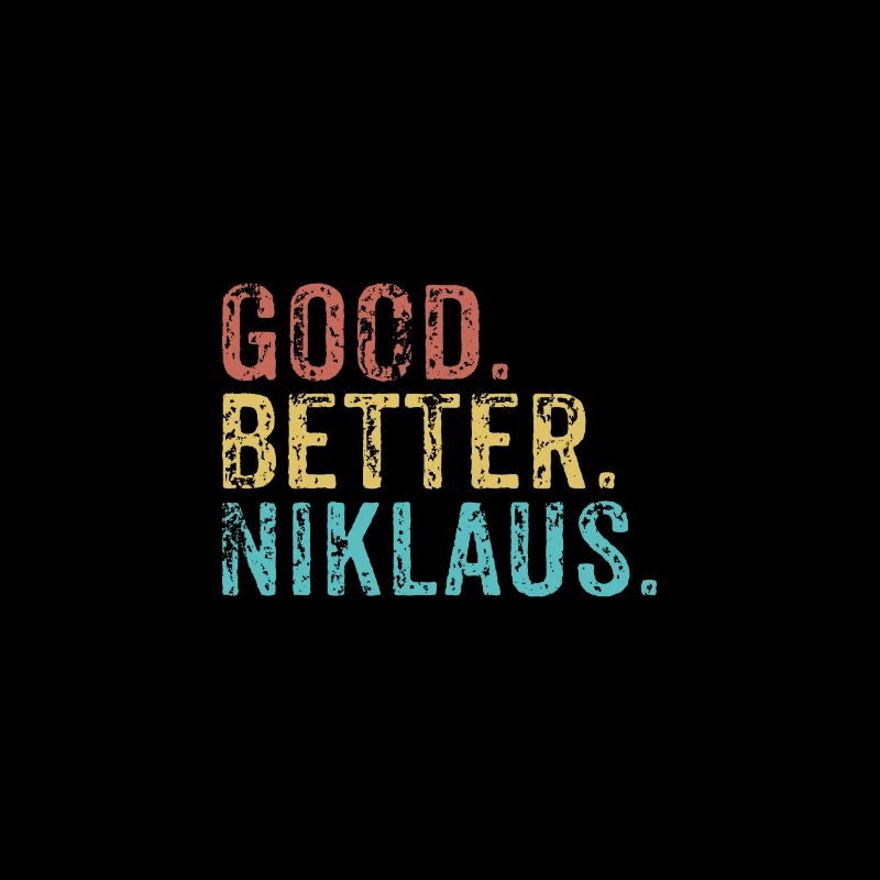 Good better Niklaus