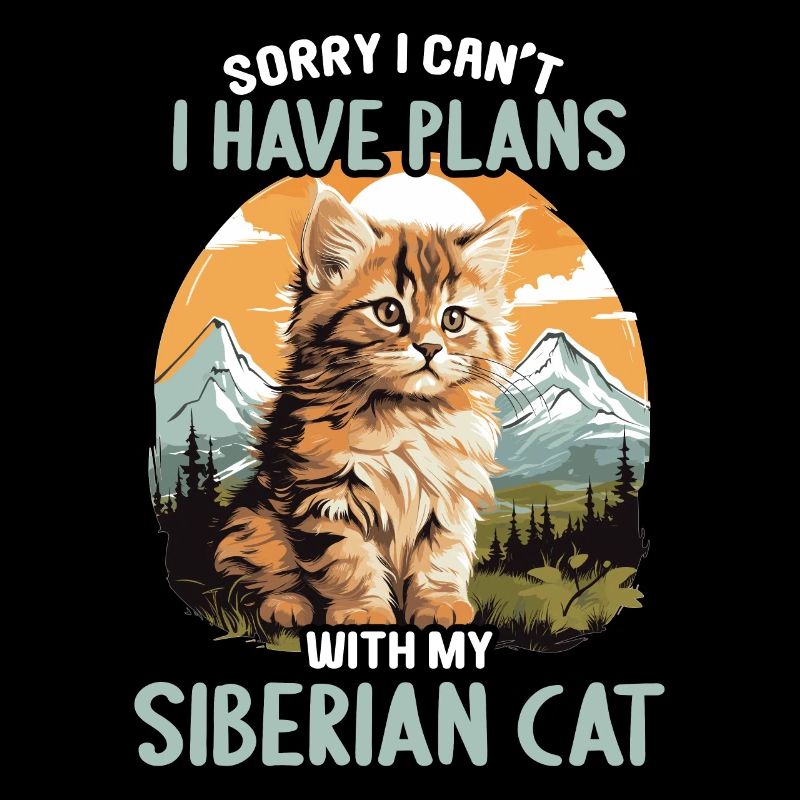 Chat Sibérien Sibirische Katze