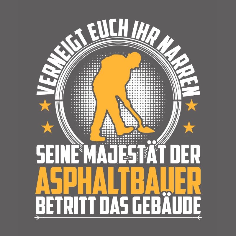 Le constructeur d’asphalte s’incline devant vous constructeur de routes