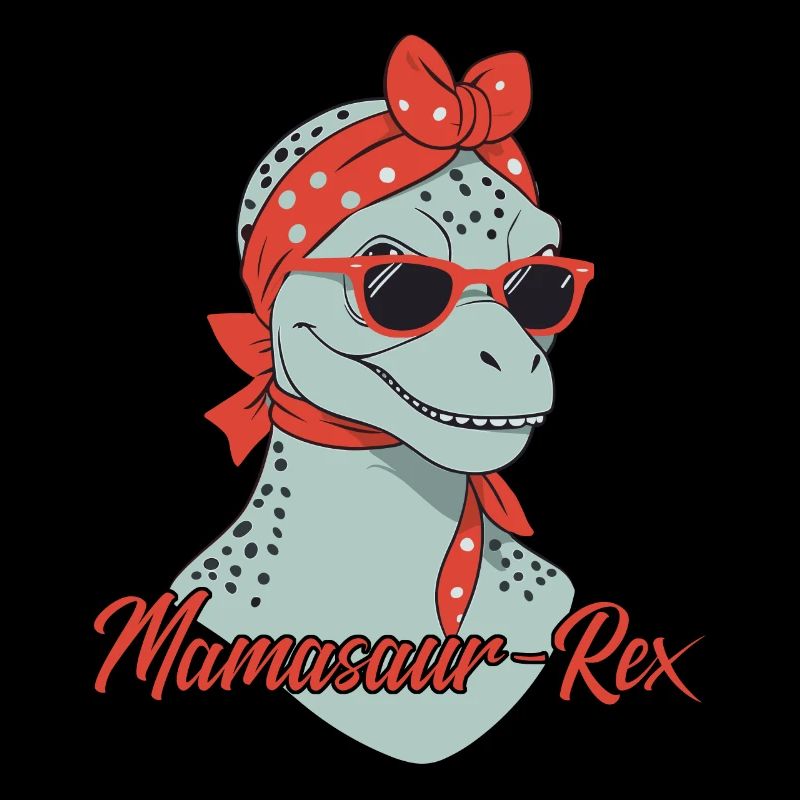 Mamasaur Rex drôle dinosaure mère Style