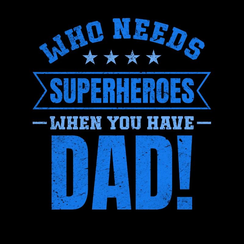 Superheld Papa Besser als jeder Comic-Held