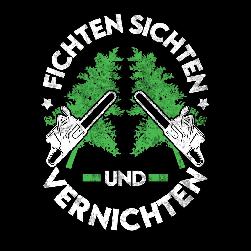 Bûcheron Dicton Forester Épicéa Forestier