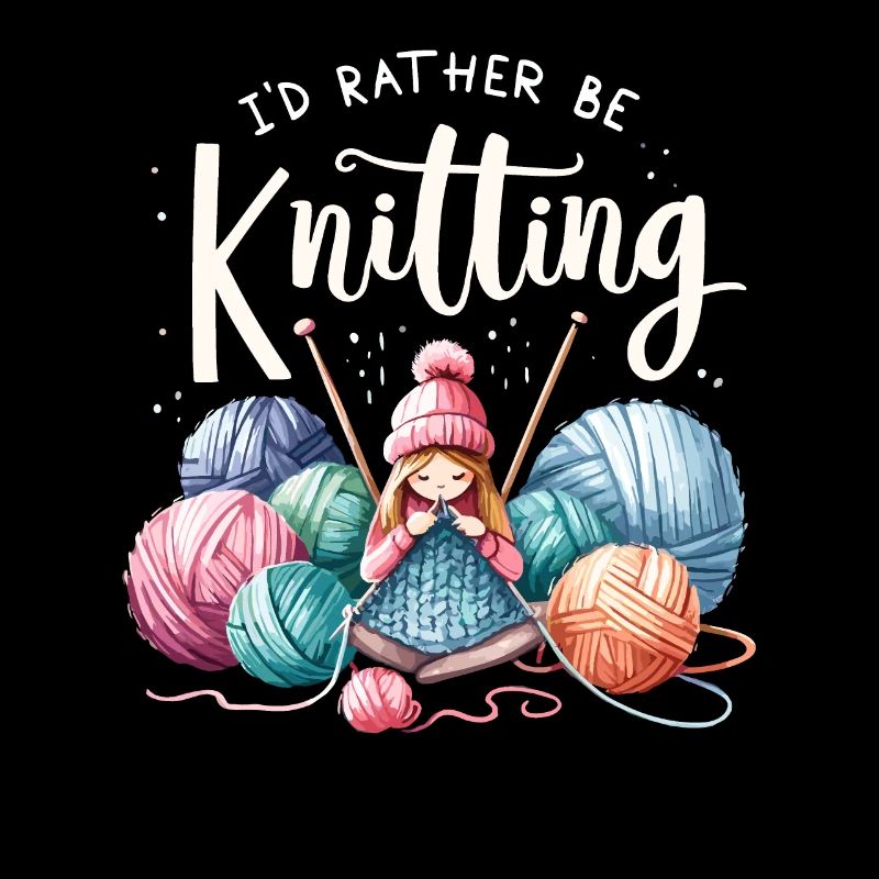 I'd Rather Be Knitting Seamstress Knits Knitter