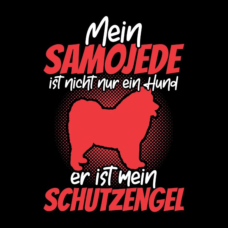Samojede beschützt mich Samojedenspitz Samojede