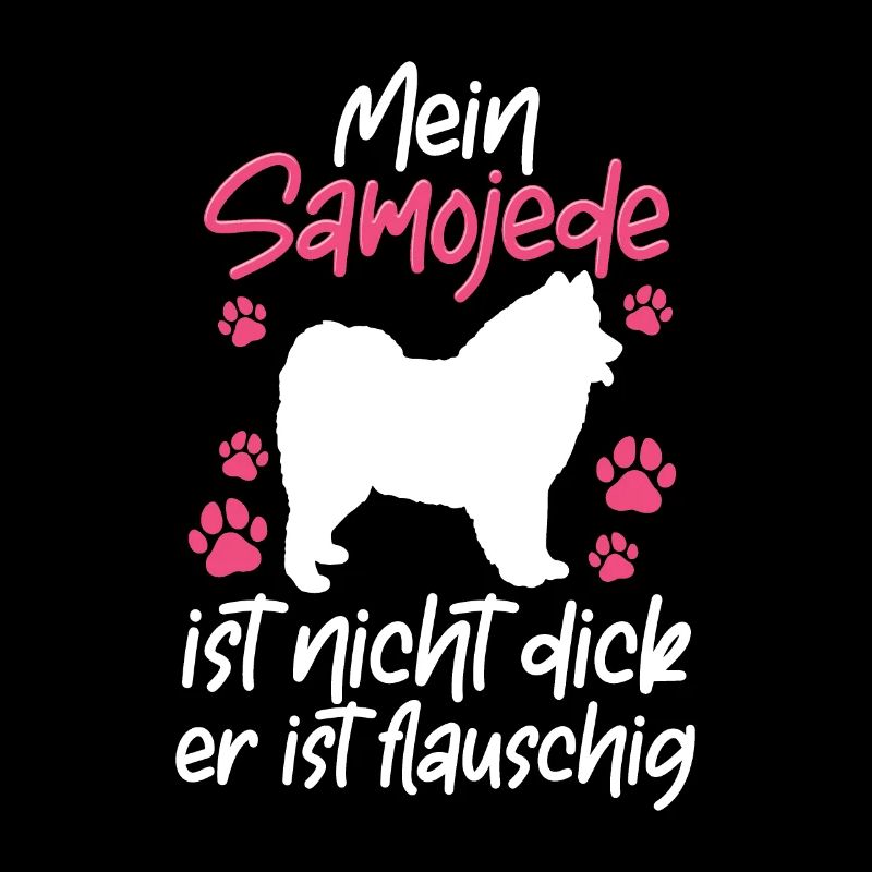Samoyed is not fat Samoyedspitz Samoyed