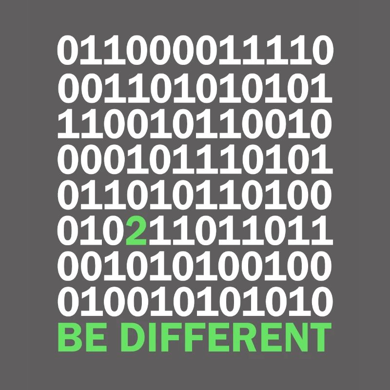 Binary Code Be Different
