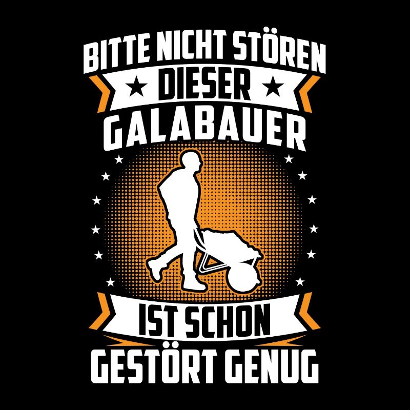 Galabauer ist schon gestört Landschaftsbauer