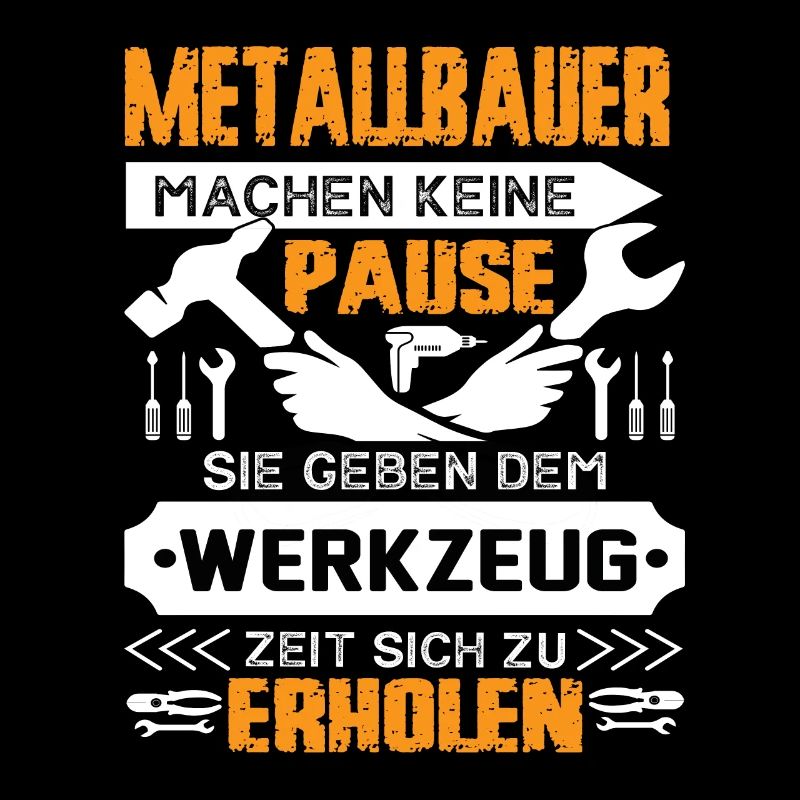 Metalworkers don't take a break