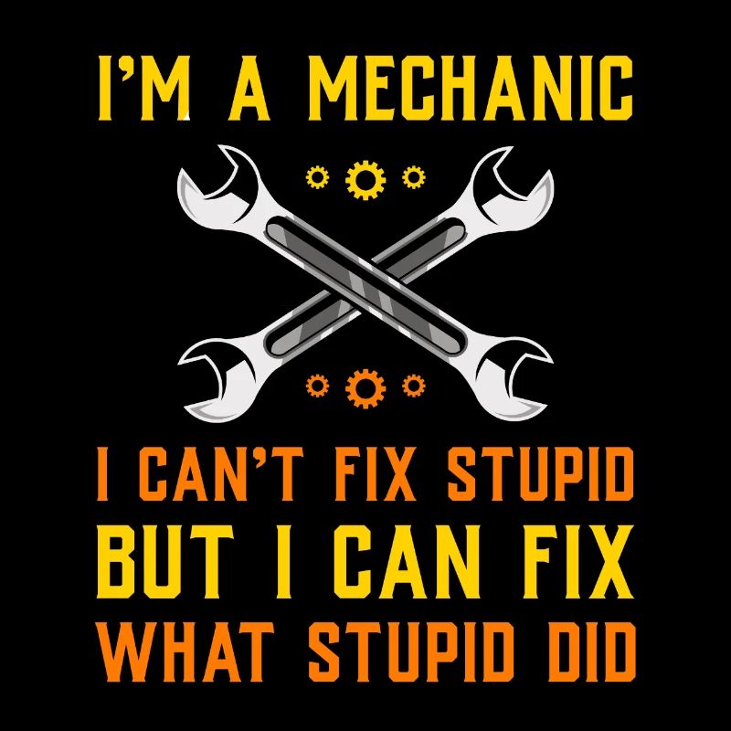 Car mechanic mechatronics technician screwdriver sayings