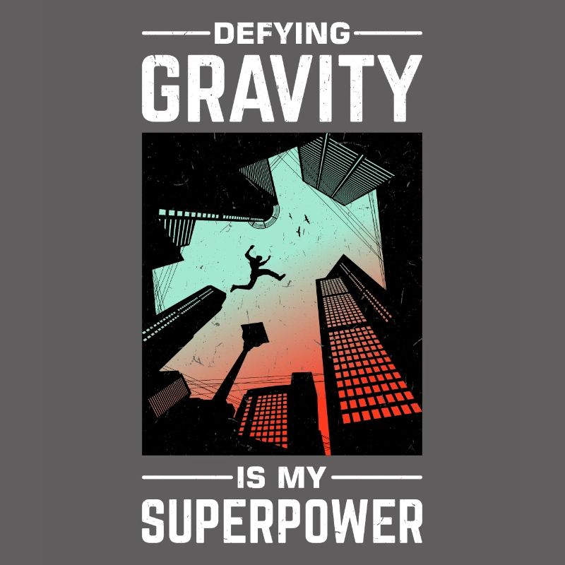Witziger Parkour Spruch